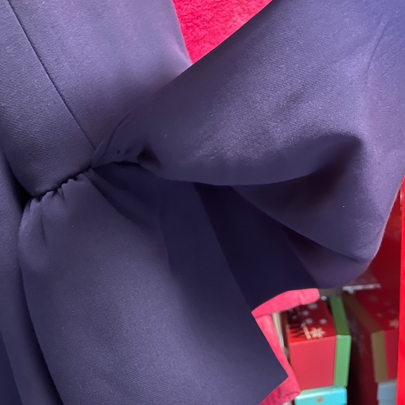 Banana Republic Bell-Sleeve Coat JACKET Size XL blue‎ NWOT - Picture 7 of 10